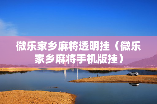 微乐家乡麻将透明挂（微乐家乡麻将手机版挂）