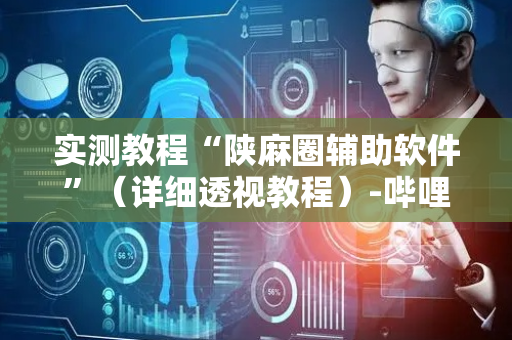 实测教程“陕麻圈辅助软件”（详细透视教程）-哔哩哔哩