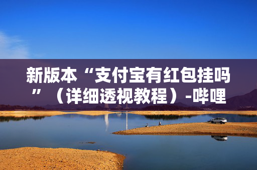新版本“支付宝有红包挂吗”（详细透视教程）-哔哩哔哩
