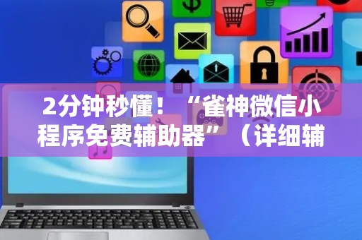 2分钟秒懂！“雀神微信小程序免费辅助器”（详细辅助教程）-哔哩哔哩