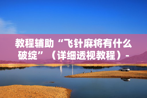 教程辅助“飞针麻将有什么破绽”（详细透视教程）-哔哩哔哩