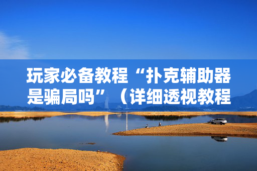 玩家必备教程“扑克辅助器是骗局吗”（详细透视教程）-哔哩哔哩