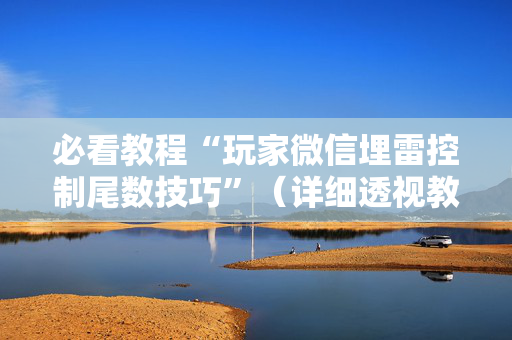 必看教程“玩家微信埋雷控制尾数技巧”（详细透视教程）-哔哩哔哩