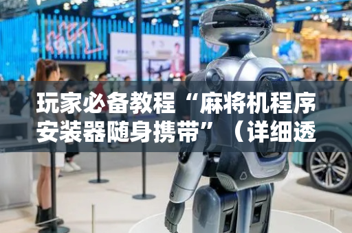 玩家必备教程“麻将机程序安装器随身携带”（详细透视教程）-哔哩哔哩