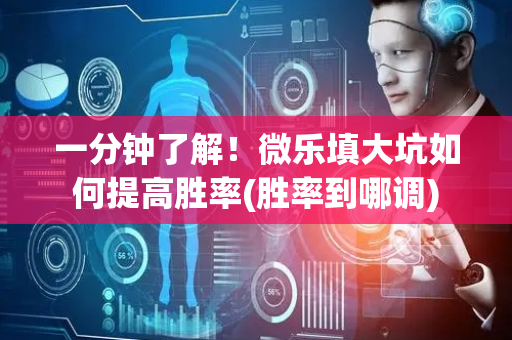 一分钟了解！微乐填大坑如何提高胜率(胜率到哪调)