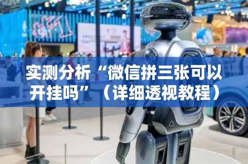 实测分析“微信拼三张可以开挂吗”（详细透视教程）-哔哩哔哩