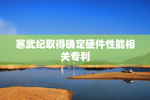 寒武纪取得确定硬件性能相关专利