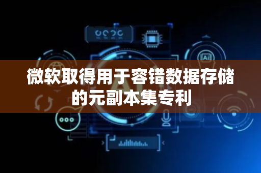 微软取得用于容错数据存储的元副本集专利