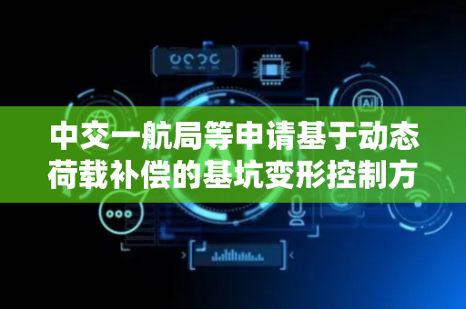 中交一航局等申请基于动态荷载补偿的基坑变形控制方法及系统专利，保障施工安全及周边设施稳定