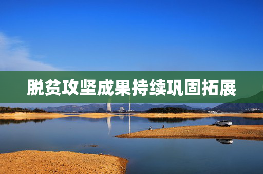 脱贫攻坚成果持续巩固拓展