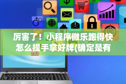 厉害了！小程序微乐跑得快怎么提手拿好牌(确定是有挂)