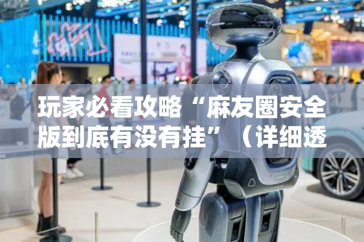 玩家必看攻略“麻友圈安全版到底有没有挂”（详细透视教程）-哔哩哔哩