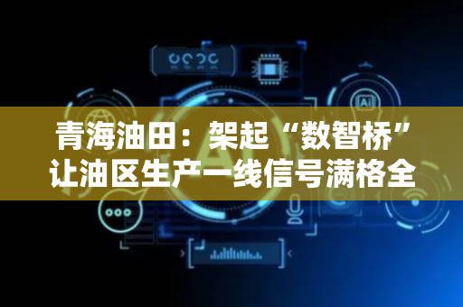 青海油田：架起“数智桥”让油区生产一线信号满格全覆盖