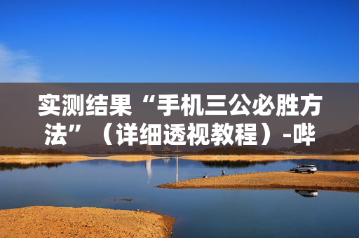实测结果“手机三公必胜方法”（详细透视教程）-哔哩哔哩