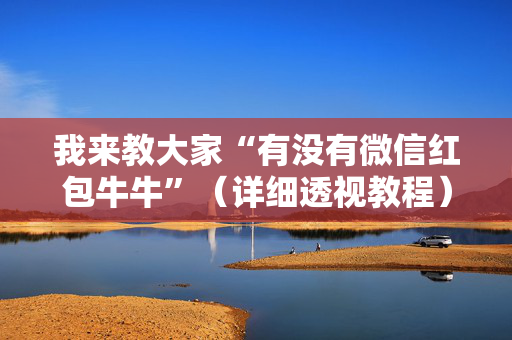 我来教大家“有没有微信红包牛牛”（详细透视教程）-哔哩哔哩