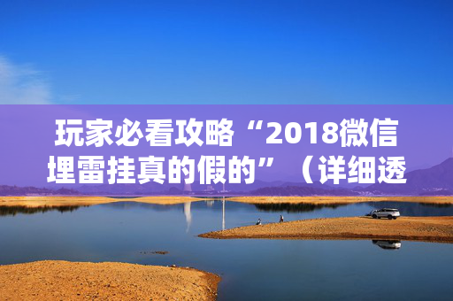 玩家必看攻略“2018微信埋雷挂真的假的”（详细透视教程）-哔哩哔哩
