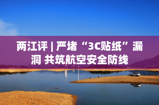 两江评 | 严堵“3C贴纸”漏洞 共筑航空安全防线