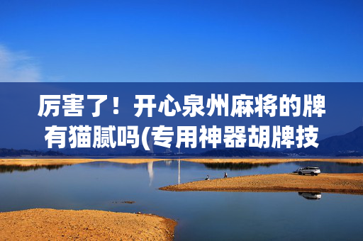 厉害了！开心泉州麻将的牌有猫腻吗(专用神器胡牌技巧)