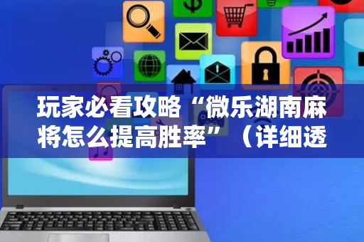 玩家必看攻略“微乐湖南麻将怎么提高胜率”（详细透视教程）-哔哩哔哩