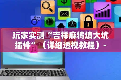 玩家实测“吉祥麻将填大坑插件”（详细透视教程）-哔哩哔哩
