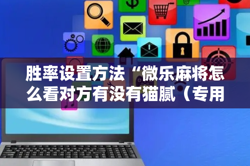 胜率设置方法“微乐麻将怎么看对方有没有猫腻（专用辅牌神器免安装）