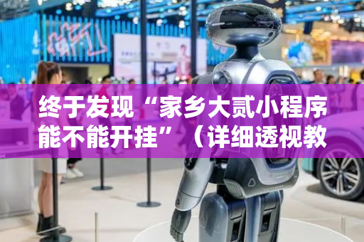 终于发现“家乡大贰小程序能不能开挂”（详细透视教程）-哔哩哔哩