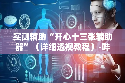 实测辅助“开心十三张辅助器”（详细透视教程）-哔哩哔哩