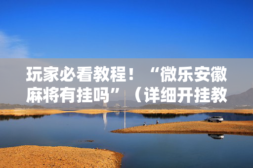 玩家必看教程！“微乐安徽麻将有挂吗”（详细开挂教程）-哔哩哔哩