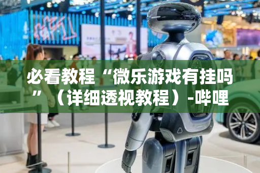 必看教程“微乐游戏有挂吗”（详细透视教程）-哔哩哔哩