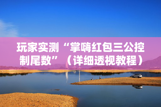 玩家实测“掌嗨红包三公控制尾数”（详细透视教程）-哔哩哔哩
