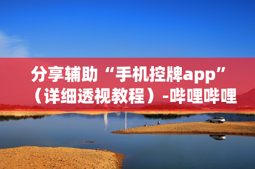 分享辅助“手机控牌app”（详细透视教程）-哔哩哔哩