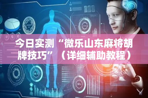 今日实测“微乐山东麻将胡牌技巧”（详细辅助教程）-哔哩哔哩