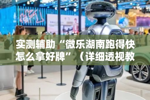 实测辅助“微乐湖南跑得快怎么拿好牌”（详细透视教程）-哔哩哔哩
