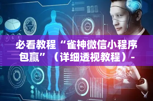 必看教程“雀神微信小程序包赢”（详细透视教程）-哔哩哔哩