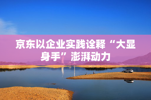 京东以企业实践诠释“大显身手”澎湃动力