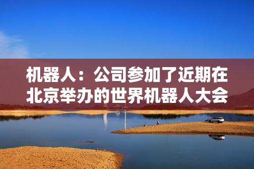 机器人：公司参加了近期在北京举办的世界机器人大会