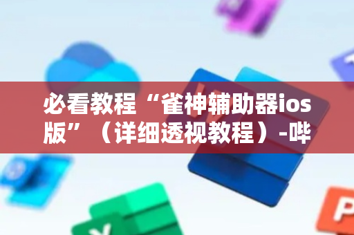 必看教程“雀神辅助器ios版”（详细透视教程）-哔哩哔哩