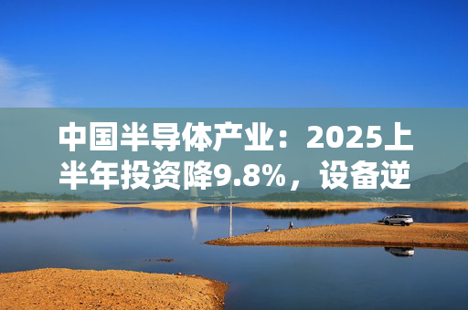 中国半导体产业：2025上半年投资降9.8%，设备逆势增53.4%