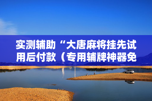 实测辅助“大唐麻将挂先试用后付款（专用辅牌神器免安装）
