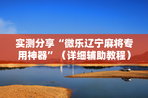 实测分享“微乐辽宁麻将专用神器”（详细辅助教程）-哔哩哔哩