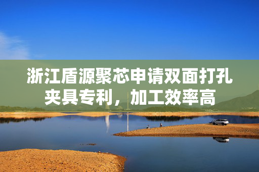 浙江盾源聚芯申请双面打孔夹具专利，加工效率高
