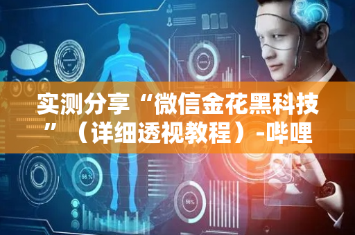 实测分享“微信金花黑科技”（详细透视教程）-哔哩哔哩