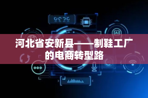 河北省安新县——制鞋工厂的电商转型路