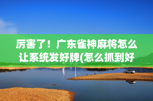 厉害了！广东雀神麻将怎么让系统发好牌(怎么抓到好牌)