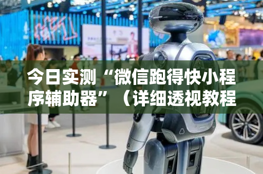 今日实测“微信跑得快小程序辅助器”（详细透视教程）-哔哩哔哩