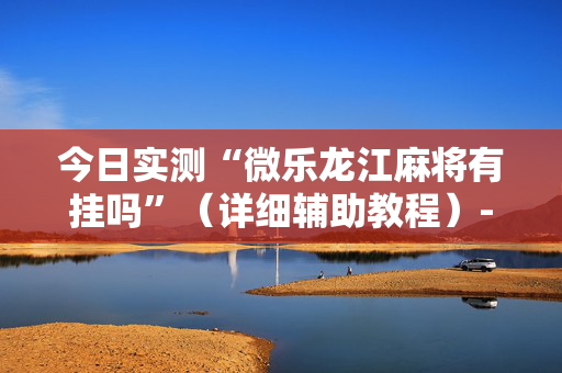 今日实测“微乐龙江麻将有挂吗”（详细辅助教程）-哔哩哔哩