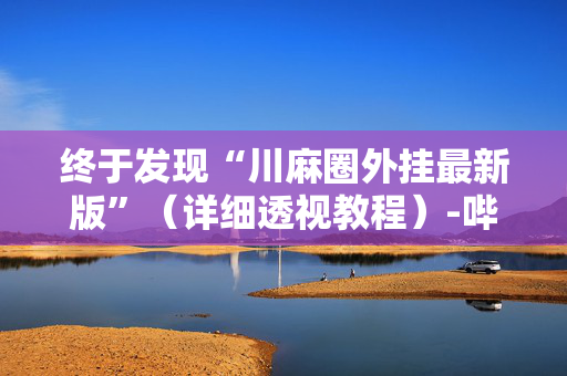 终于发现“川麻圈外挂最新版”（详细透视教程）-哔哩哔哩