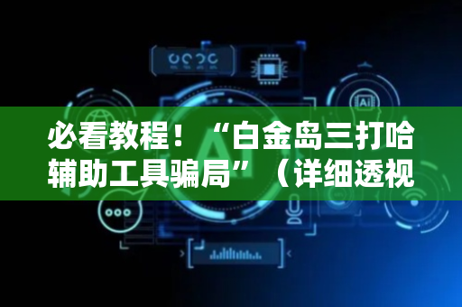 必看教程！“白金岛三打哈辅助工具骗局”（详细透视教程）-哔哩哔哩