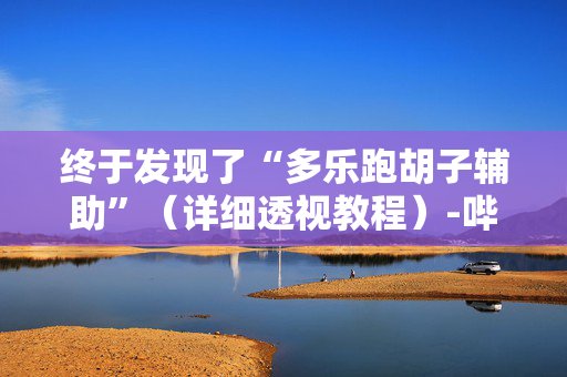 终于发现了“多乐跑胡子辅助”（详细透视教程）-哔哩哔哩