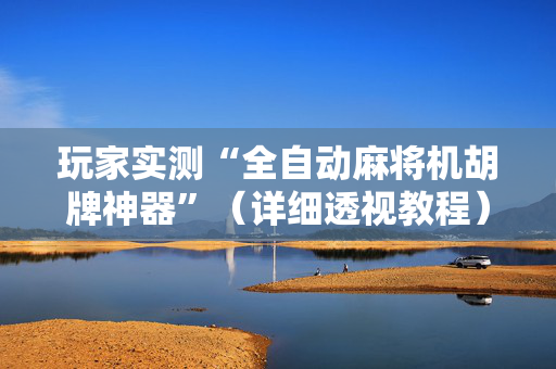 玩家实测“全自动麻将机胡牌神器”（详细透视教程）-哔哩哔哩